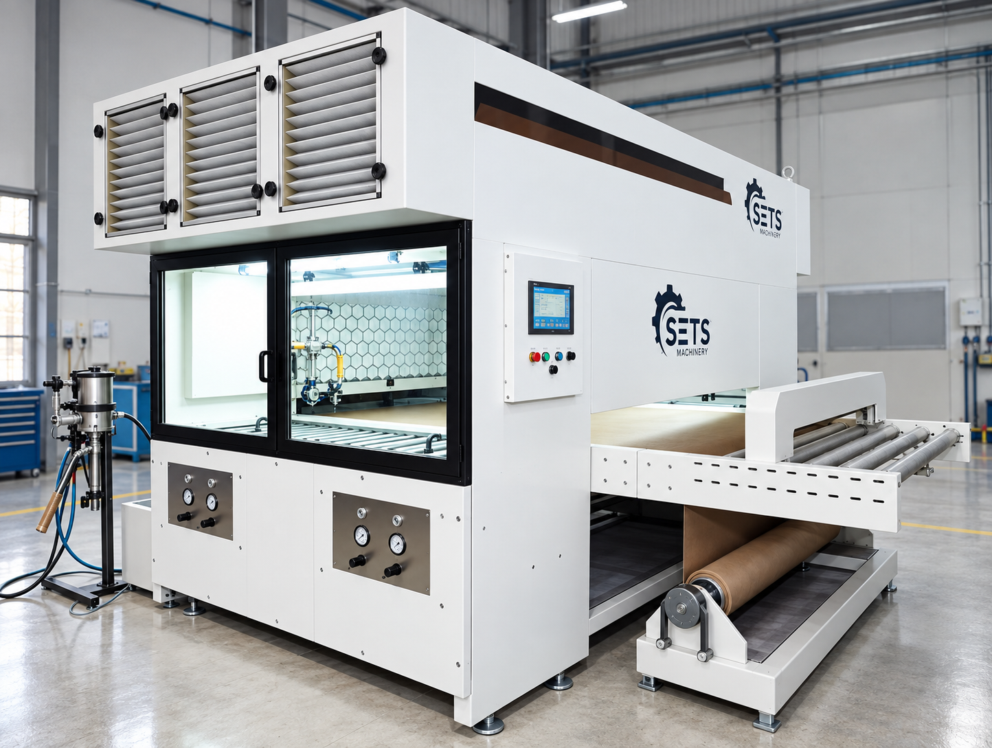 automatic spray paint machine