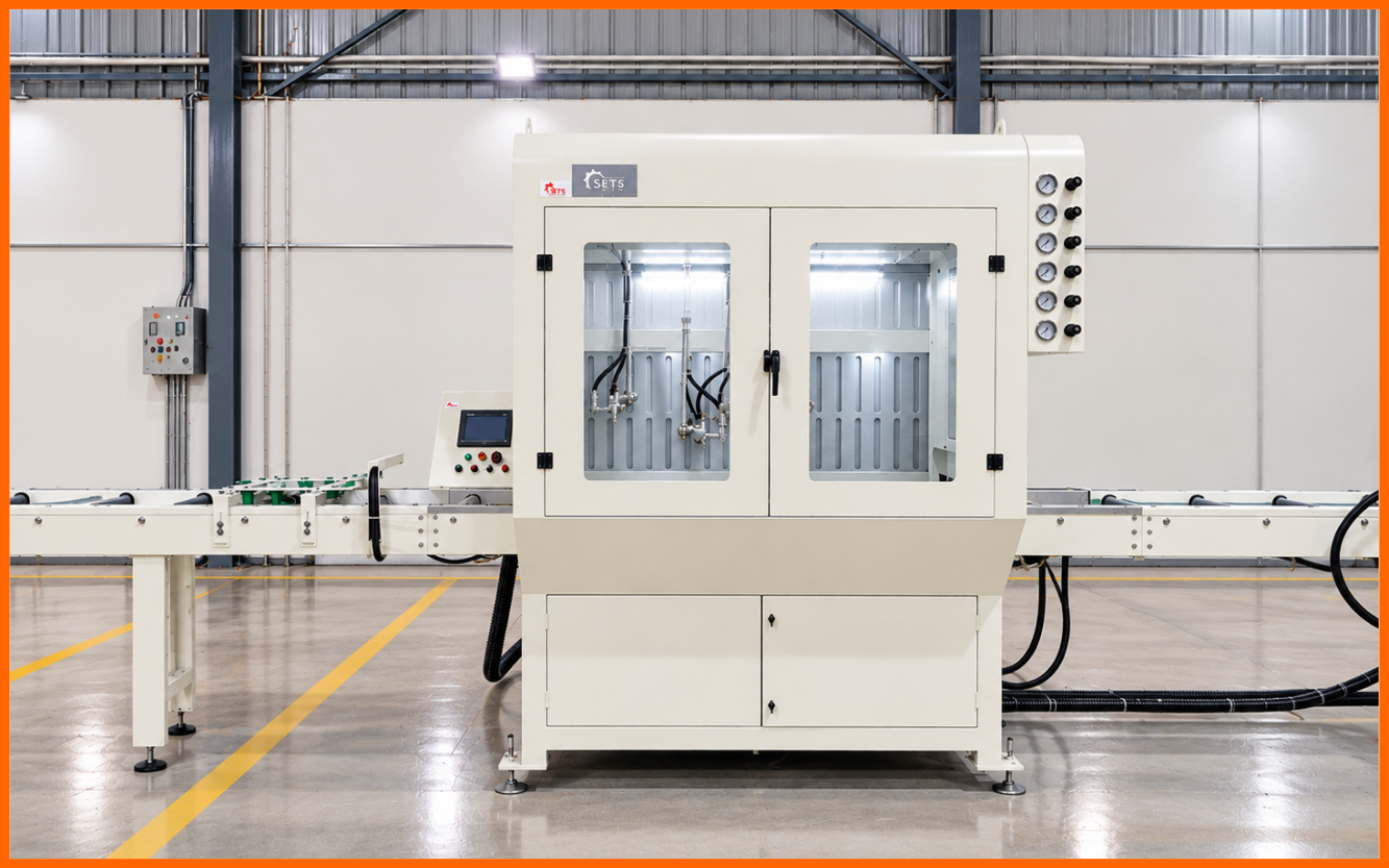 Linear Spray Machine