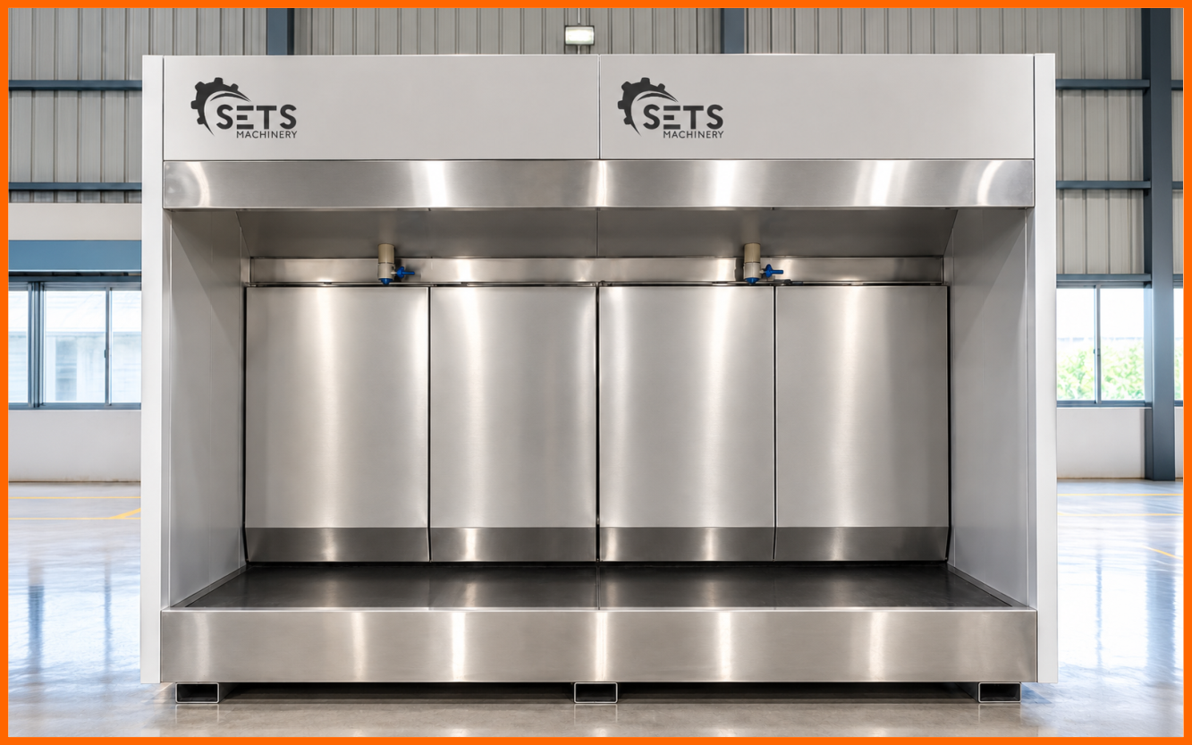 Water Type Paint Booth
